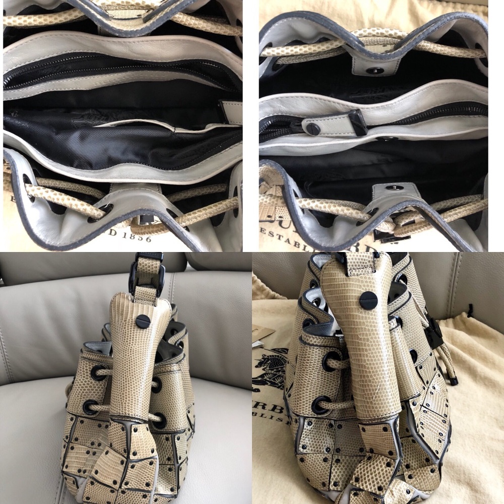 Burberry Prorsum Lizard Warrior Hobo 2008 IT BAG - Picture 5 of 8